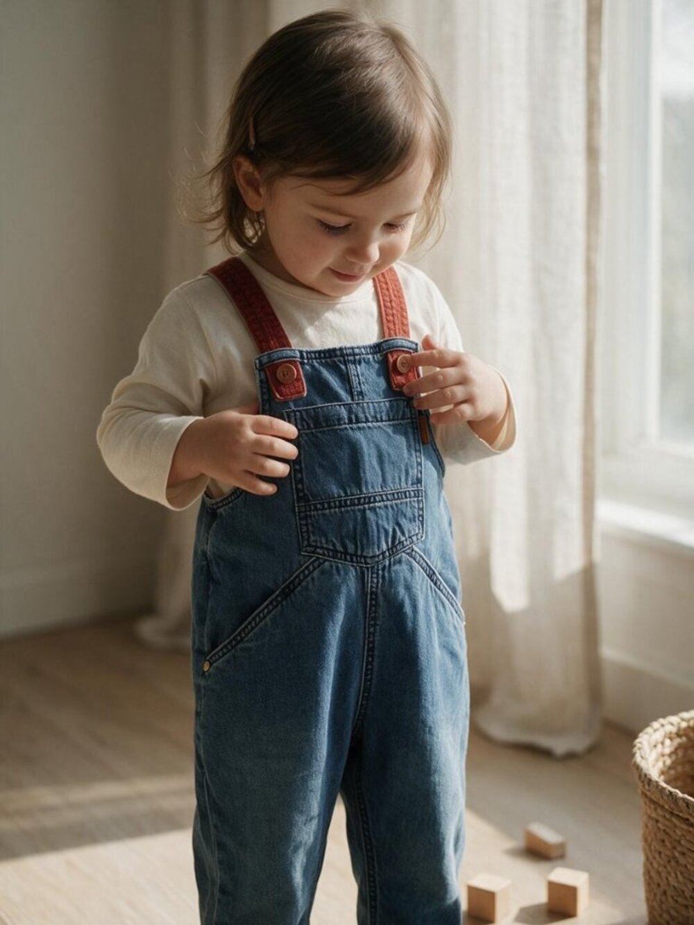 Souris Mini Denim Overalls size 18-24 Months